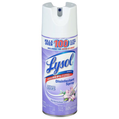 Lysol Disinfectant Spray, Early Morning Breeze Scent