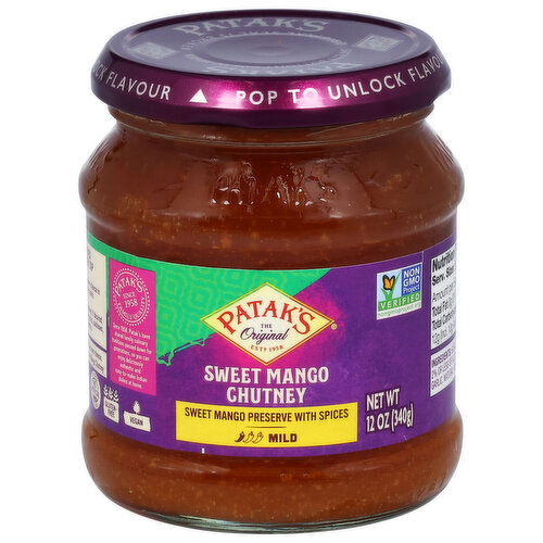 Patak's Sweet Mango Chutney, Mild