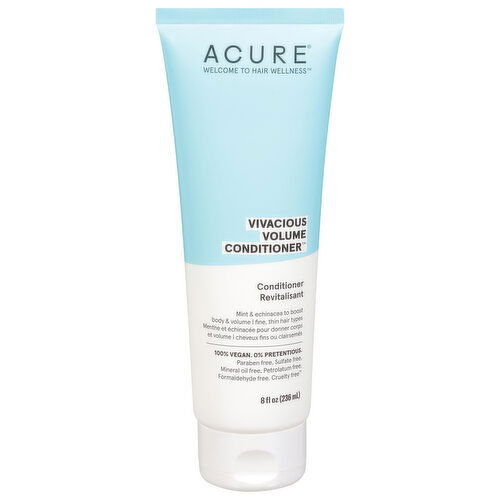 Acure Conditioner, Vivacious Volume