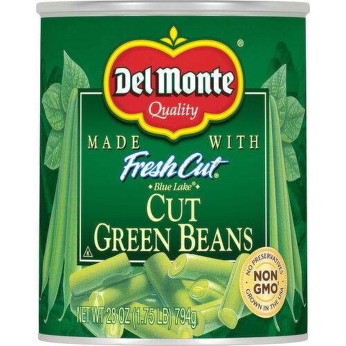 Del Monte Cut Green Beans, Blue Lake