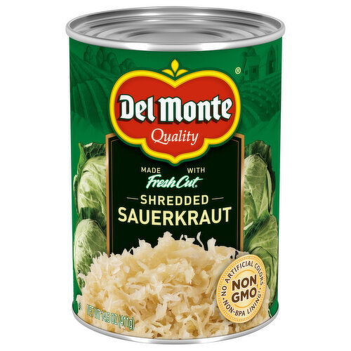 Del Monte Fresh Cut Shredded Sauerkraut - 14.5 Ounce