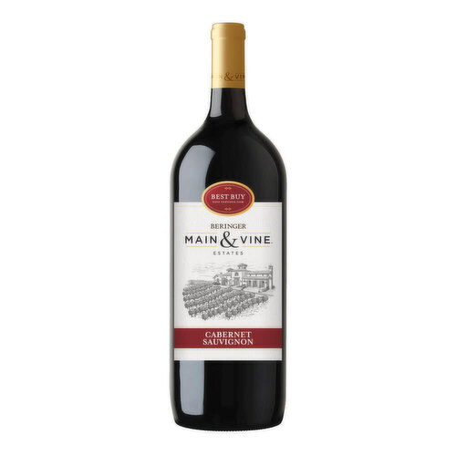 Beringer Main & Vine Cabernet Sauvignon California Red Wine, 1.5 L    