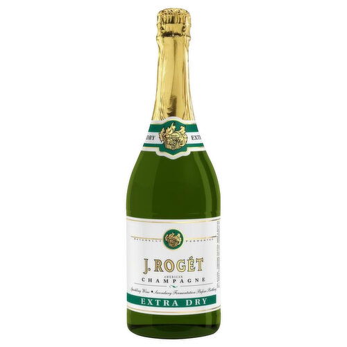 J. Roget Champagne, American, Extra Dry