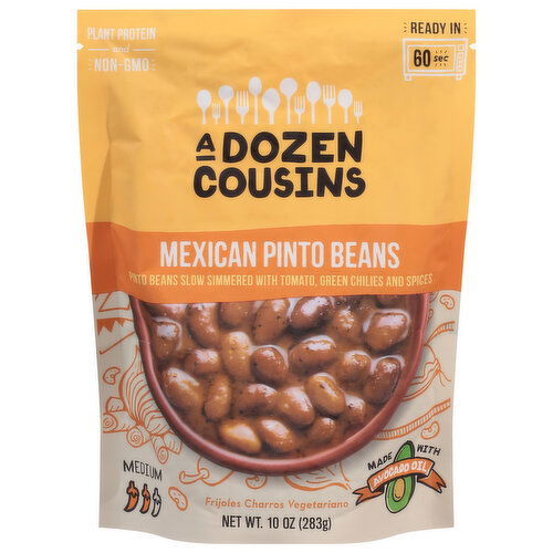 A Dozen Cousins Pinto Beans, Mexican, Medium