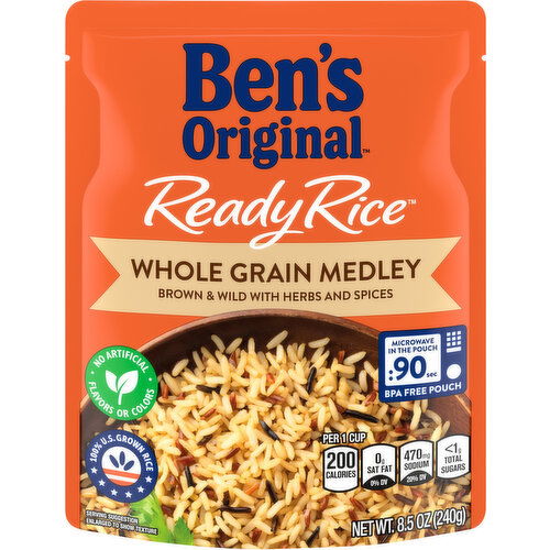 Ben's Original Rice, Whole Grain Medley