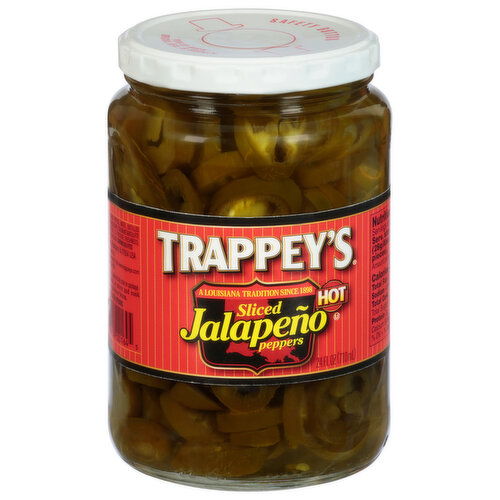 Trappey's Pickles, Jalapeno Peppers, Sliced, Hot