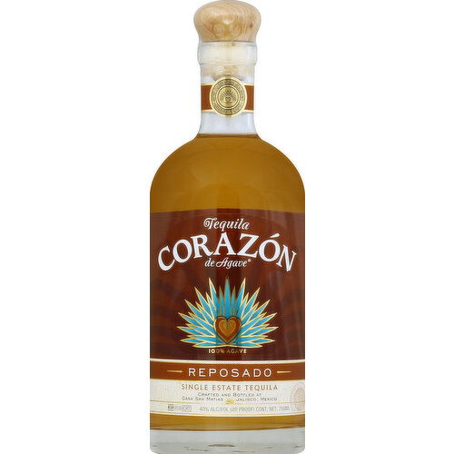 Corazon Tequila, Single Estate, Reposado - 750 Milliliter