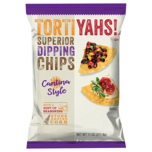 Tortiyahs! Chips, Dipping, Superior, Cantina Style