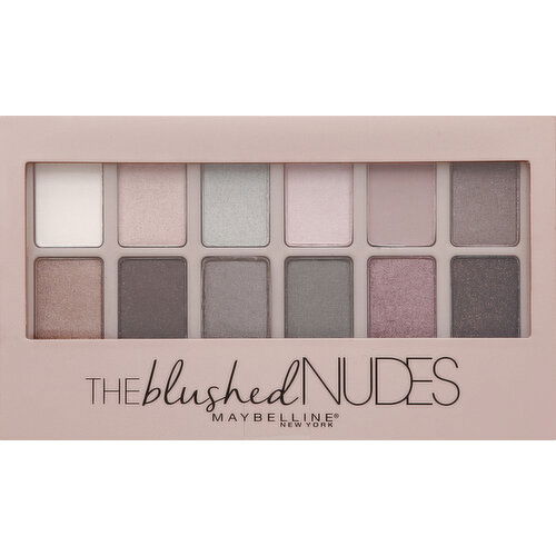 maybelline Eyeshadow, The Blush Nudes - 9.6 Gram