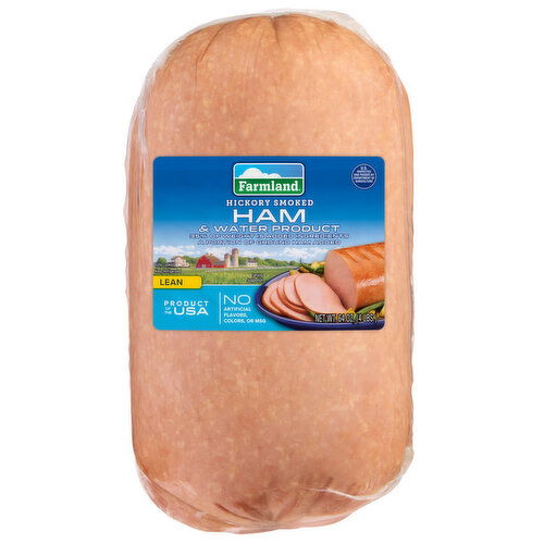 Farmland Ham & Water Product, Hickory Smoked - 4 Pound