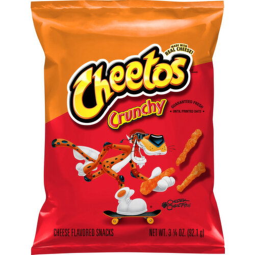 Cheetos Cheese Flavored Snacks, Crunchy