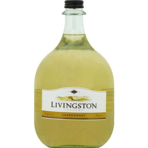 Livingston Cellars Chardonnay White Wine 3L - 3 Liter