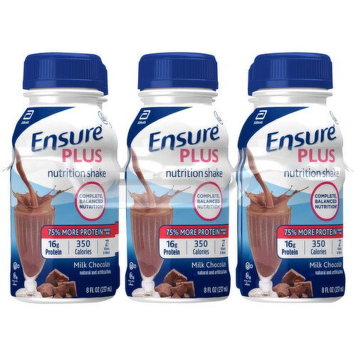 Ensure Plus Ready-to-Drink Milk Chocolate Nutrition Shake