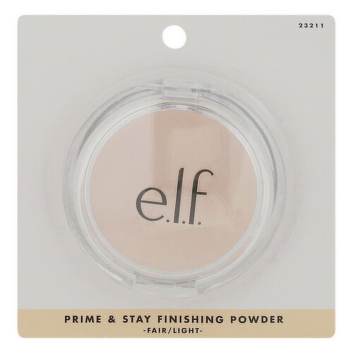 e.l.f. Finishing Powder, Prime & Stay, Fair/Light 23211