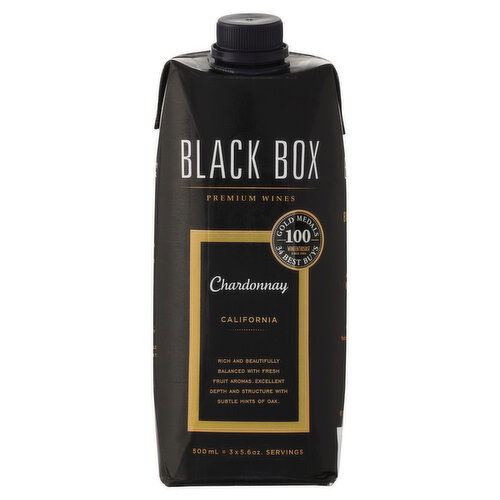 Black Box Chardonnay White Wine 500ml Tetra 