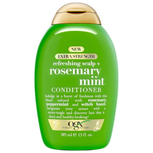 Ogx Conditioner, Rosemary Mint, Refreshing Scalp +, Extra Strength