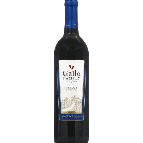 Gallo Family Vineyards Merlot Red Wine 750ml 