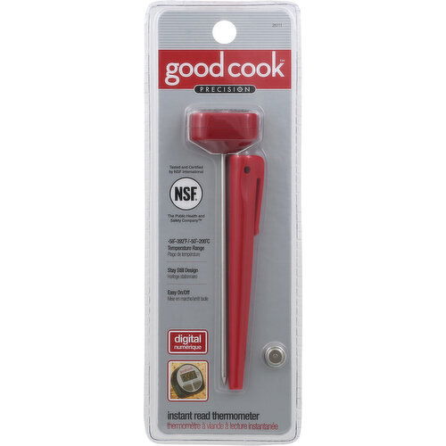 Good Cook Thermometer, Instant Read, Digital