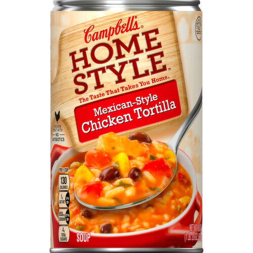 Campbell's Soup, Chicken Tortilla, Mexican Style