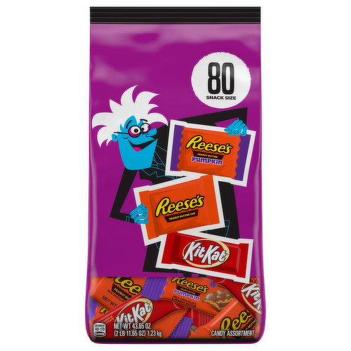 Hershey Candy, Assortment, Snack Size