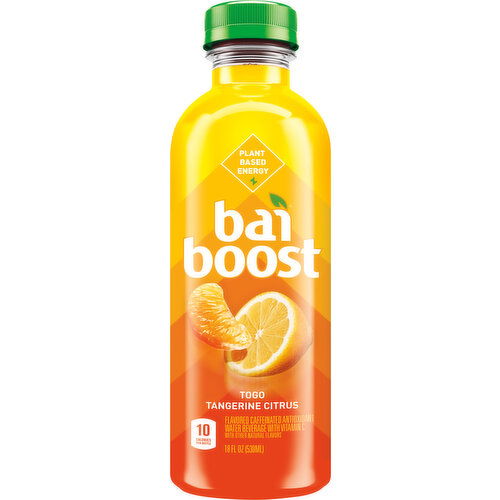 Bai Boost Water Beverage, Togo Tangerine Citrus