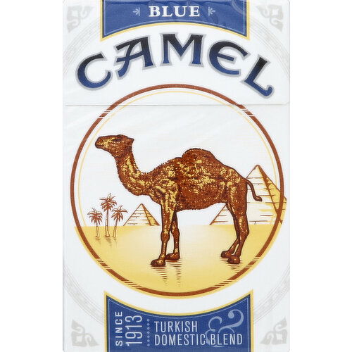 Camel Cigarettes, Blue, Turkish & Domestic Blend