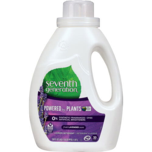 Seventh Generation Laundry Detergent, Fresh Lavender Scent