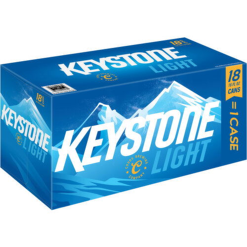 Keystone Light Beer, 18 Pack