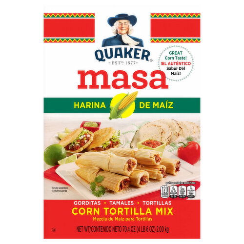 Quaker Corn Tortilla Mix, Masa