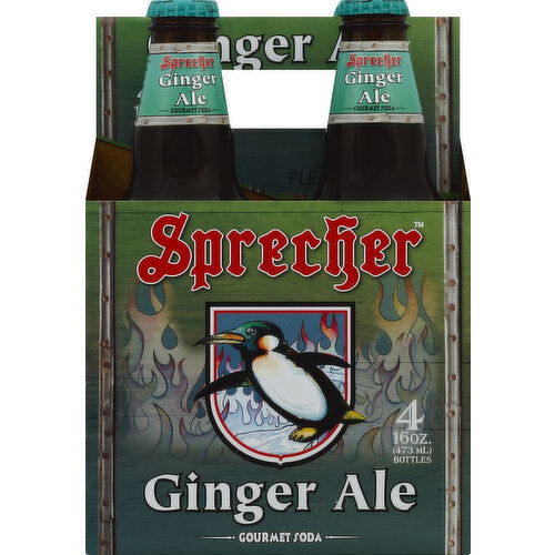 Sprecher Soda, Gourmet, Ginger Ale