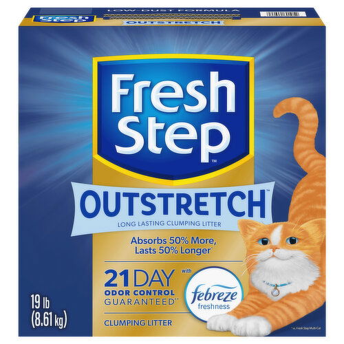 Fresh Step Clumping Litter, Long Lasting