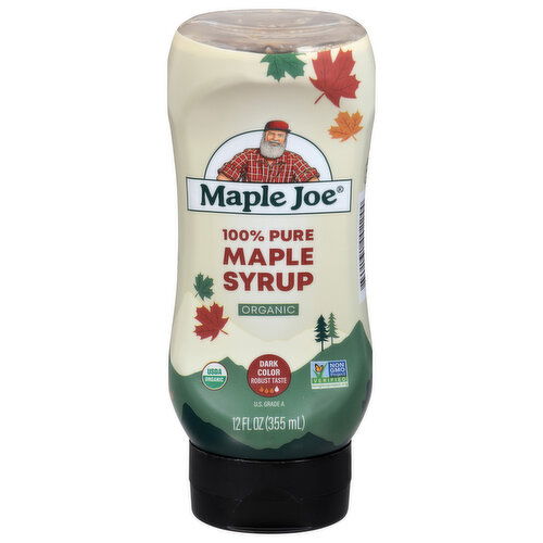 Maple Joe Maple Syrup, 100% Pure, Organic