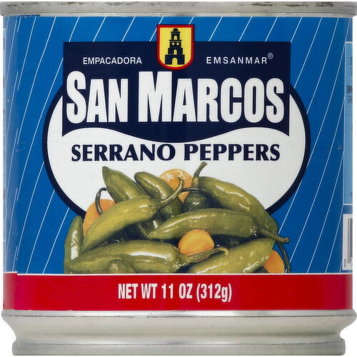 San Marcos Serrano Peppers