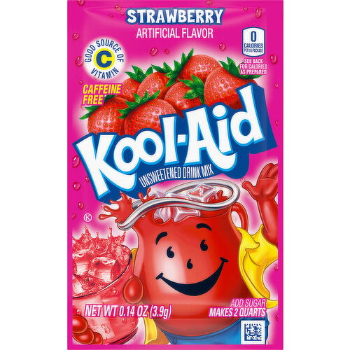 Kool-Aid Unsweetened Strawberry Drink Mix