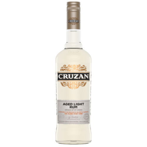 Cruzan Aged Light Rum, 750 ml    