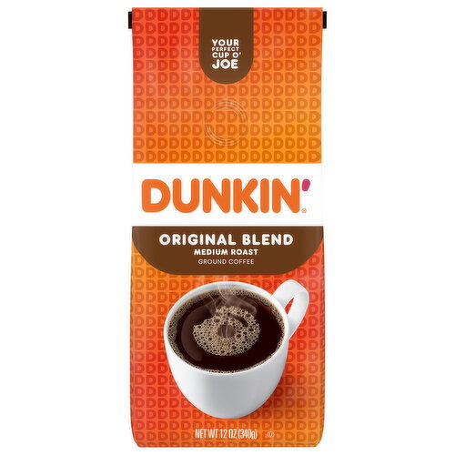 Dunkin' Coffee, Ground, Medium Roast, Original Blend