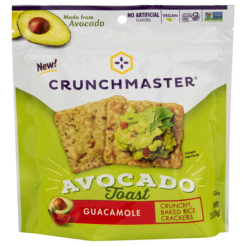 Crunchmaster Avocado Toast, Guacamole