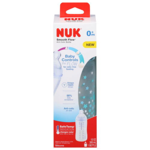 Nuk Bottle, Anti-Colic, 10 Ounce