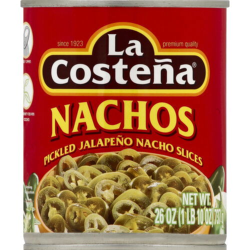 La Costena Jalapeno Nacho Slices, Pickled