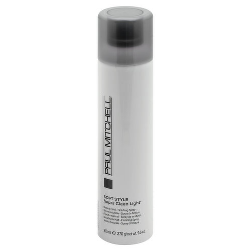 Paul Mitchell Finishing Spray, Natural Hold, Soft Style