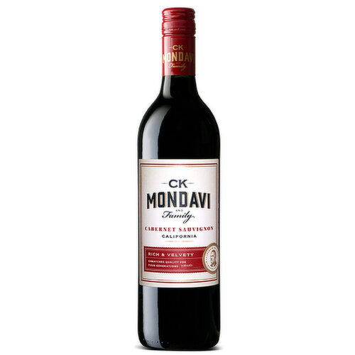Ck Mondavi Cabernet Sauvignon California Red Wine, 750 ml - 750 Milliliter
