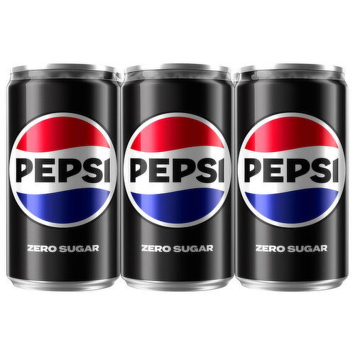 Pepsi Zero Sugar Cola - 3 Each