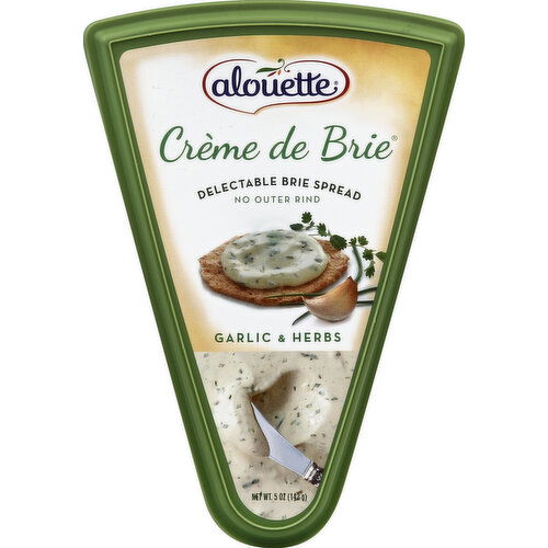 Alouette Brie Spread, Garlic & Herbs