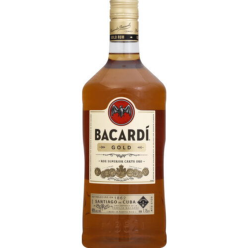 Bacardi Rum, Gold, Santiago De Cuba