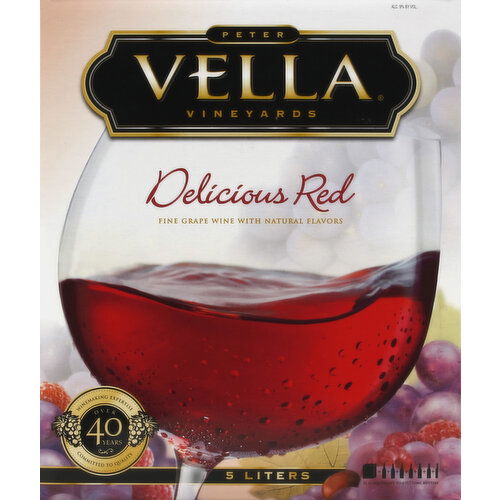 Peter Vella Delicious Red Wine 5L