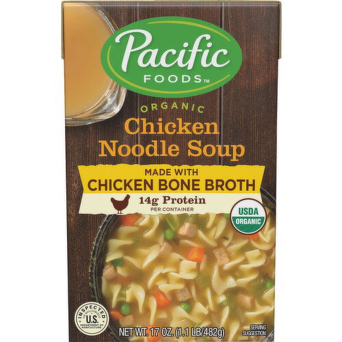 Pacific Foods Soup, Organic, Chicken Noodle