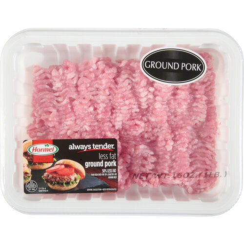 Hormel Ground Pork, Less Fat