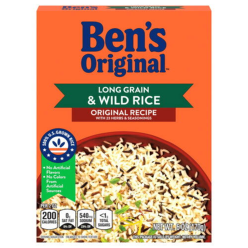 Ben's Original Long Grain & Wild Rice, Original Recipe