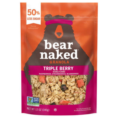 Bear Naked Granola, Triple Berry Crunch, Wildly Delicious