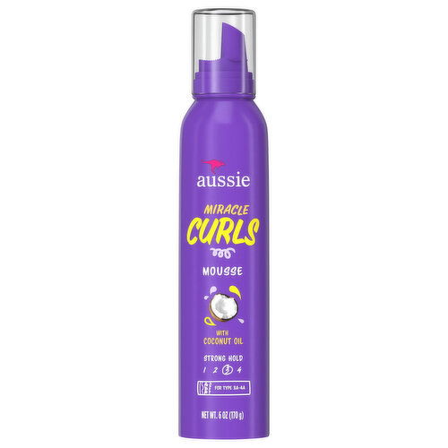 Aussie Mousse with Coconut Oil - 6 Ounce